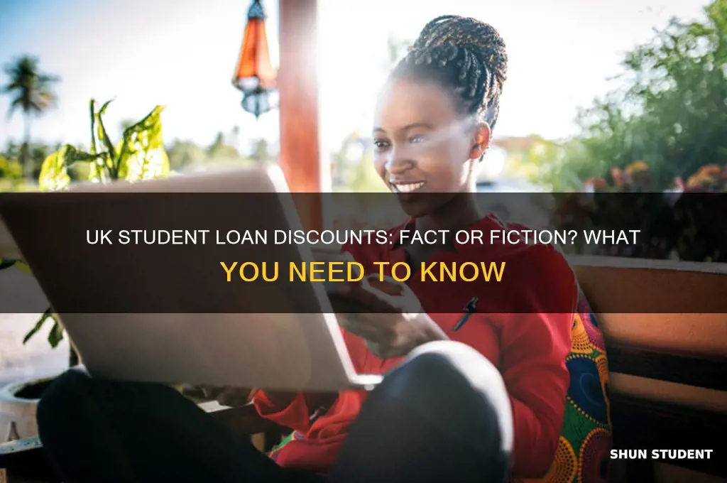 does the student loan company uk give discounts