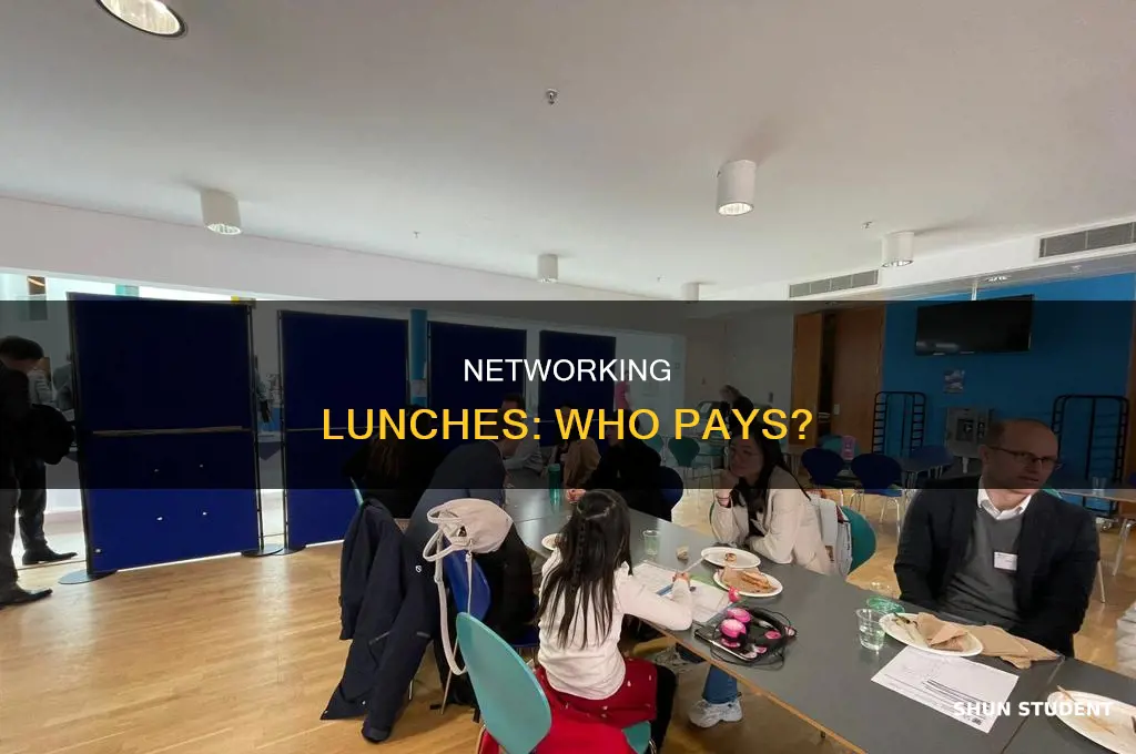 does the student pay for networking lunch