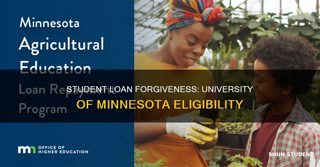 does the university of minnesota qualify for student loan forgiveness