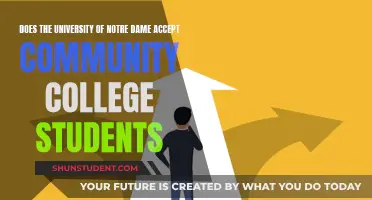 Community College Students: Notre Dame's Acceptance Policy Explained