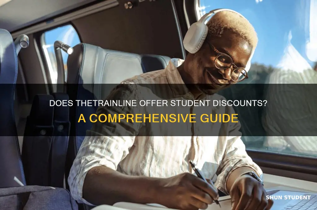 does thetrainline give student discount