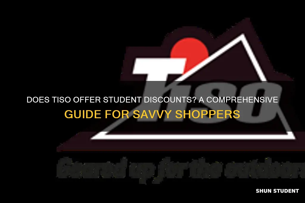 does tiso do student discount