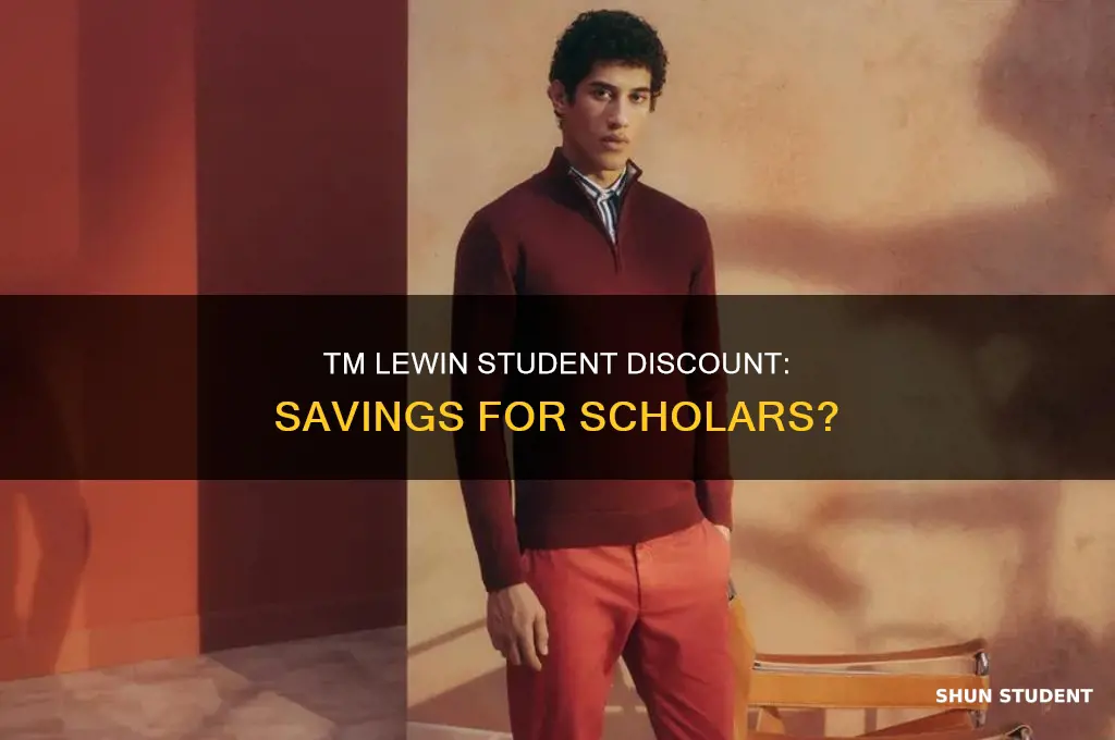 does tm lewin do student discount