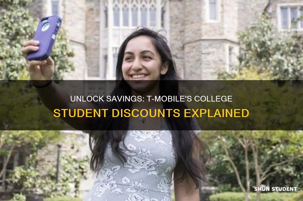 does tmobile give discounts to college students