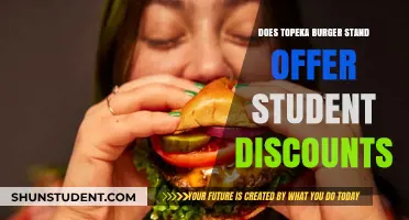 Does Topeka Burger Stand Offer Student Discounts? Find Out Here