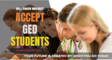 Towson University: GED Students Welcome or Not?