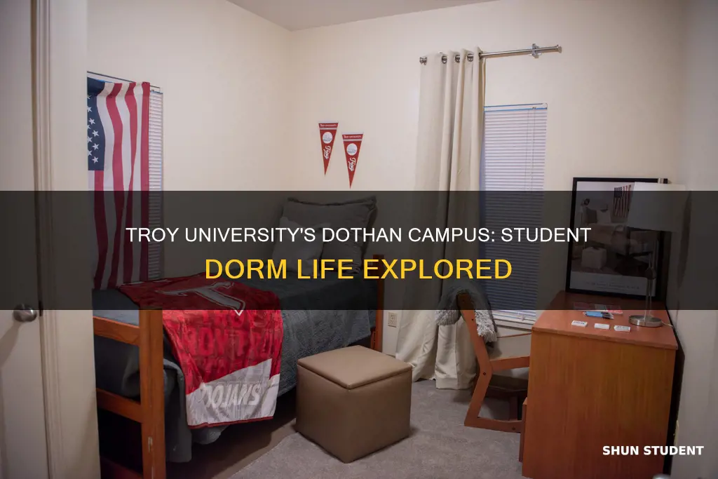 does troy university dothan student dorms