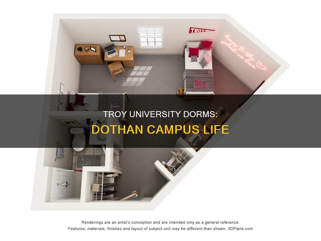 does troy university dothan student dorms