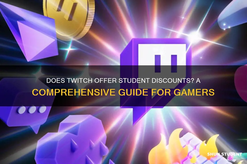 does twitch have a student discount