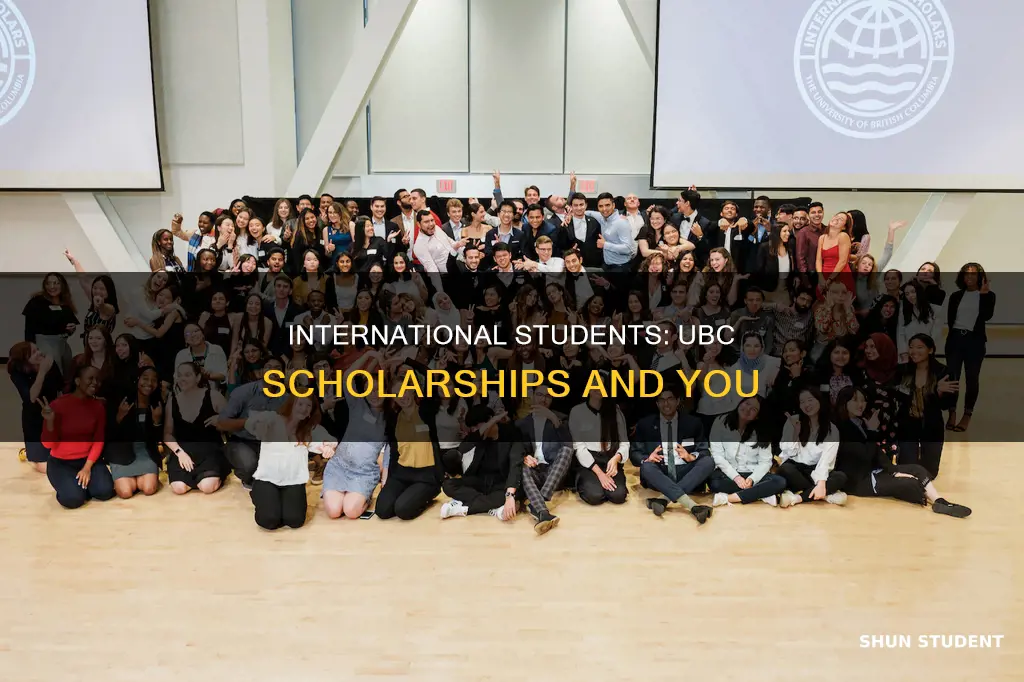 does ubc give scholarships to international students
