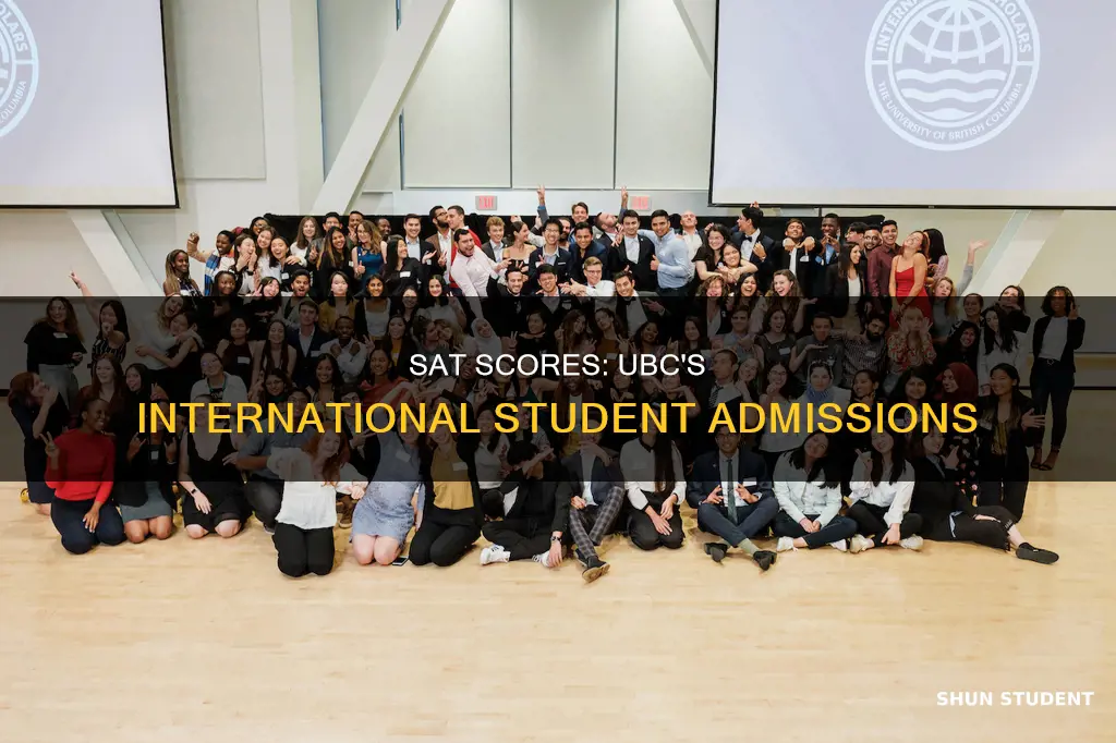 does ubc require sat for international students