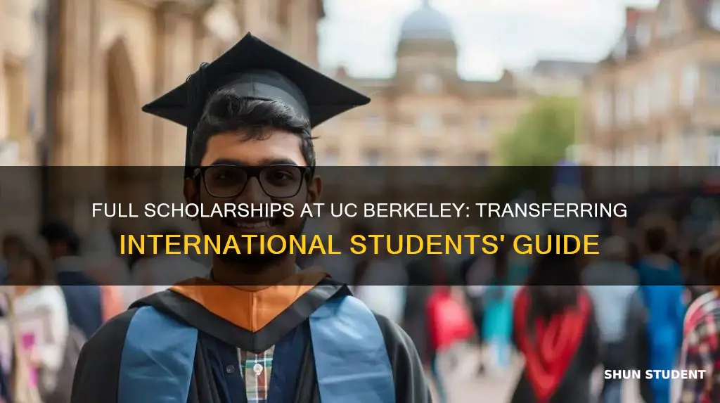 does uc berkeley provide full scholarship to transfer international students