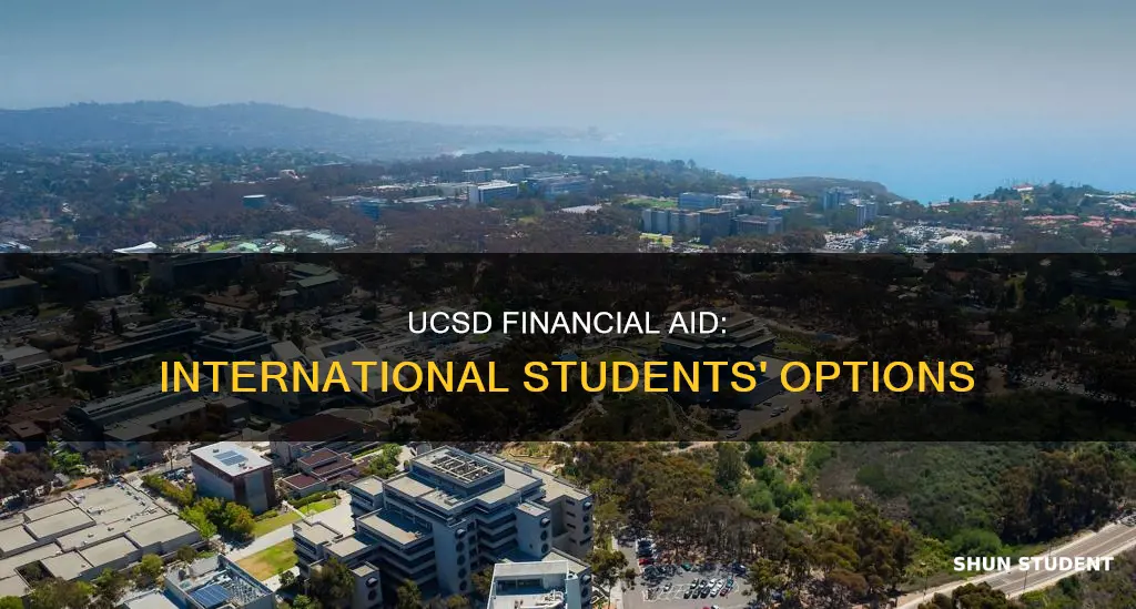 does uc san diego offer financial aid to international students