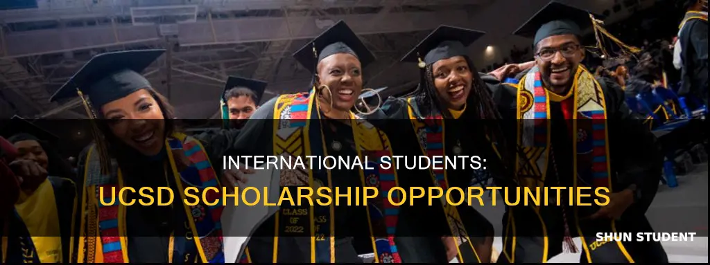 does ucsd give scholarships to international students