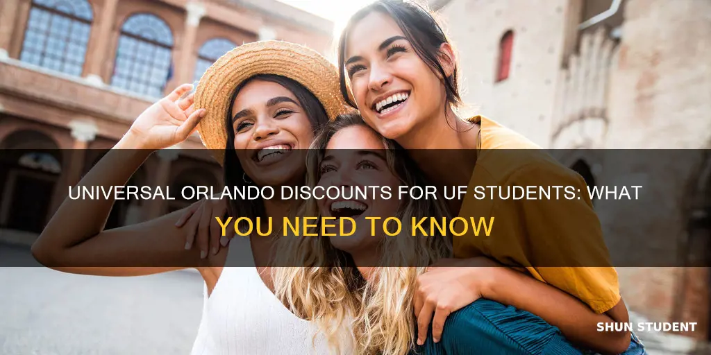 does uf students get universal orlando discounts