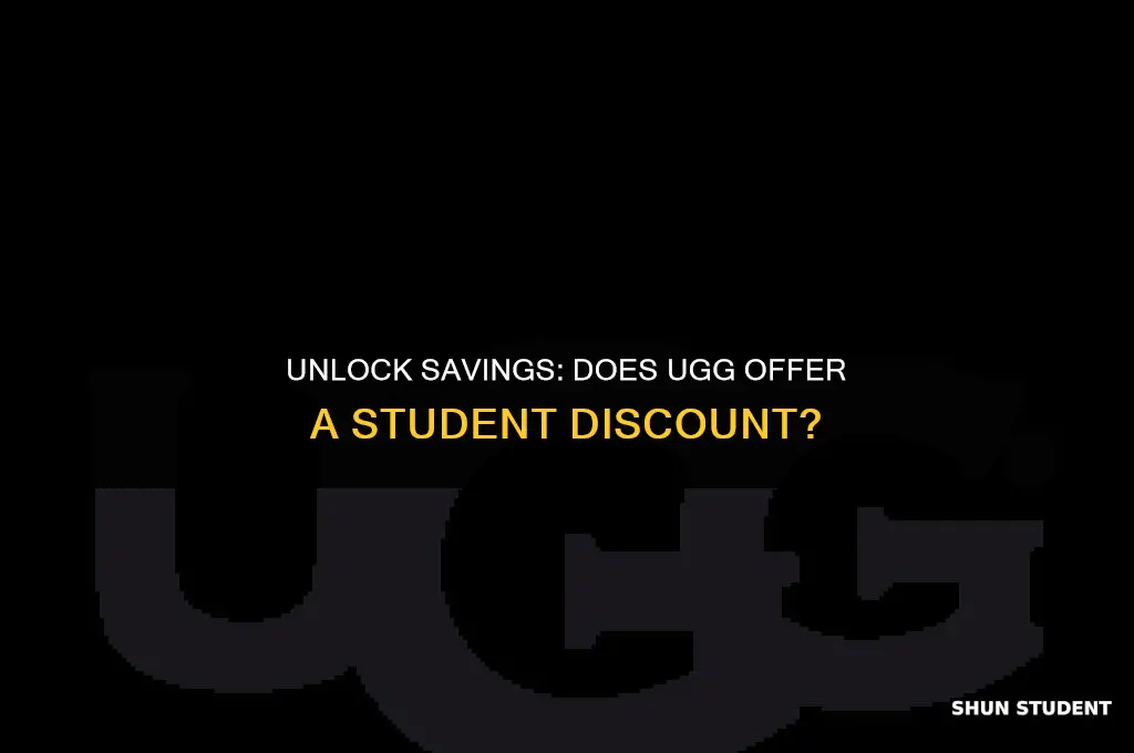 does ugg give a student discount