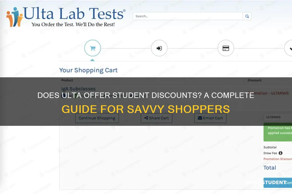 does ulta do a student discount