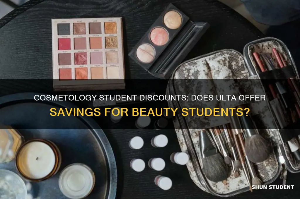 does ulta give discounts to cosmetology students