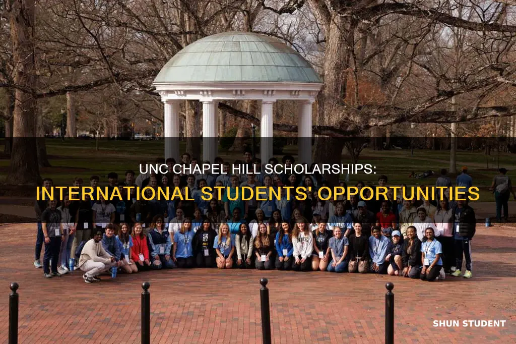 does unc chapel hill give scholarships to international students