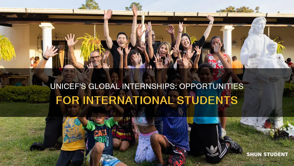 does unicef has positions for international students