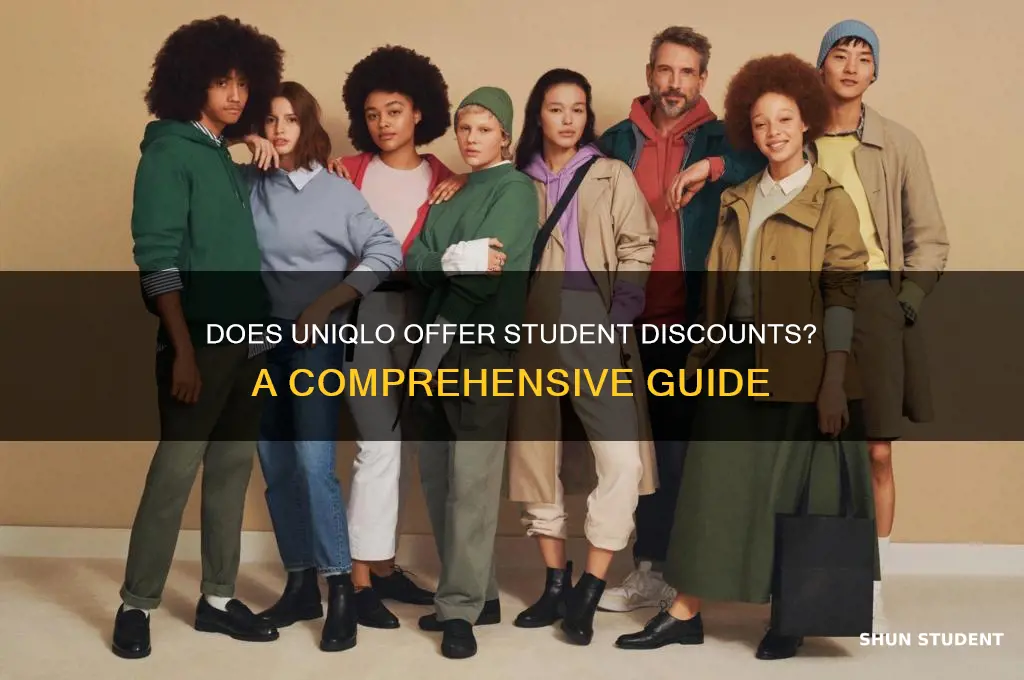 does uniqlo do student discount