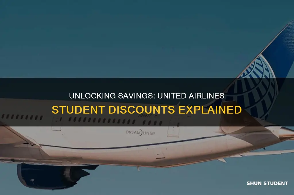 does united airlines do student discount