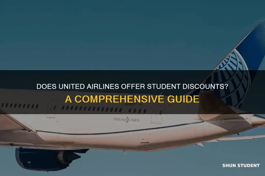 does united do student discounts