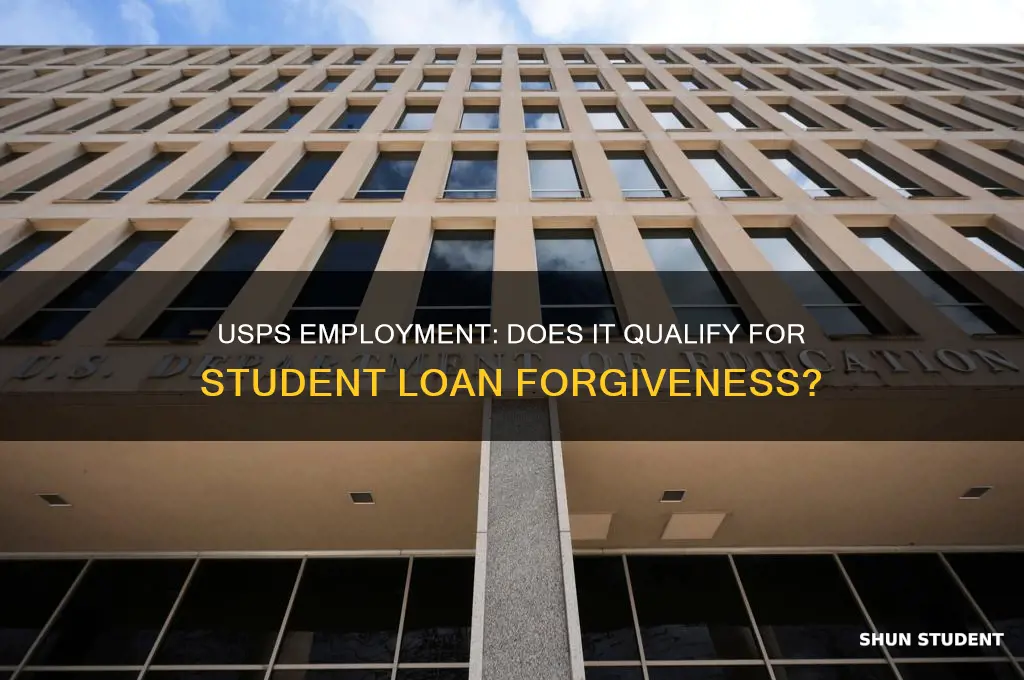 does united states post office count for student loan forgiveness