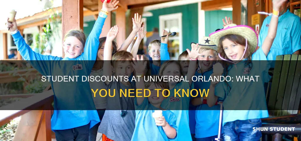 does universal orlando offer student discounts