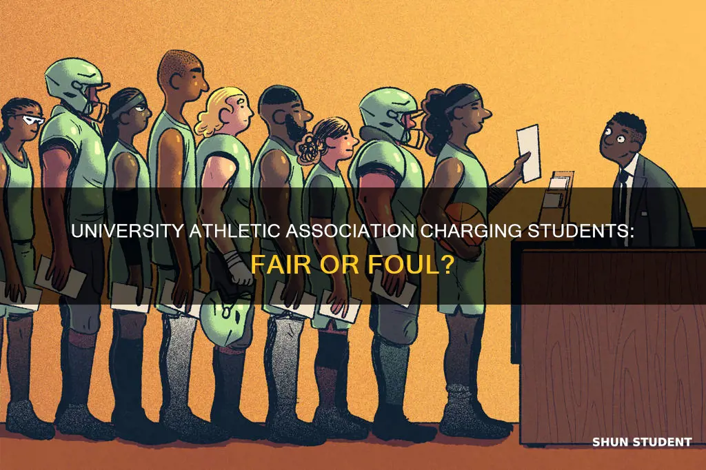 does university athletic association charge students