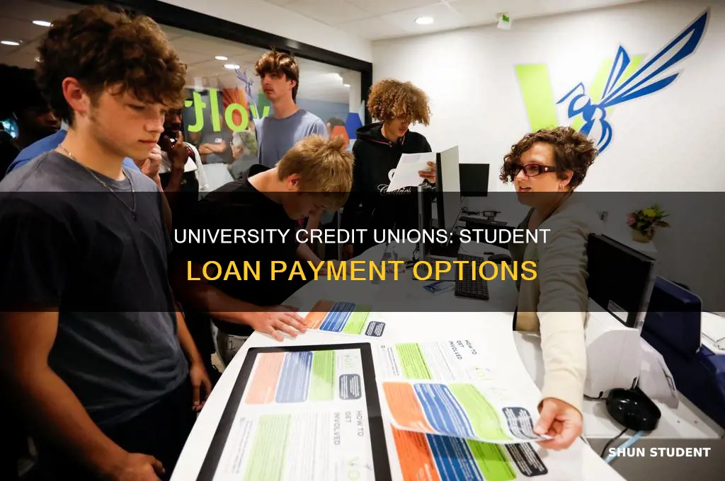 does university credit unions pay off student loans