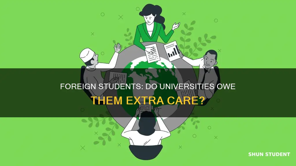 does university have special duty of care to foreign students