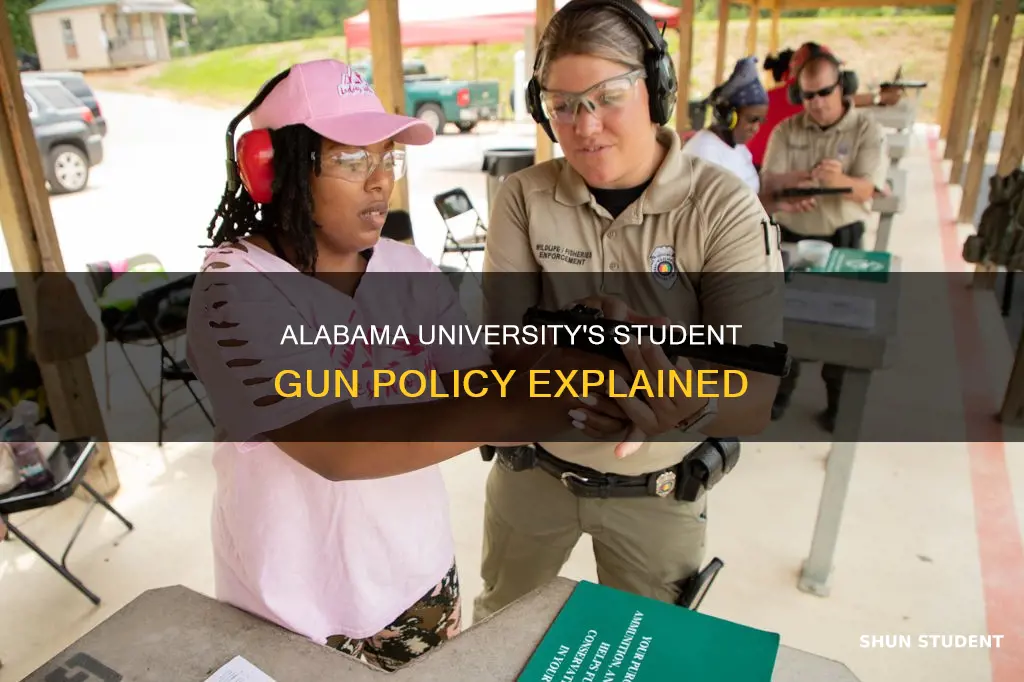 does university of alabama allow students to carry