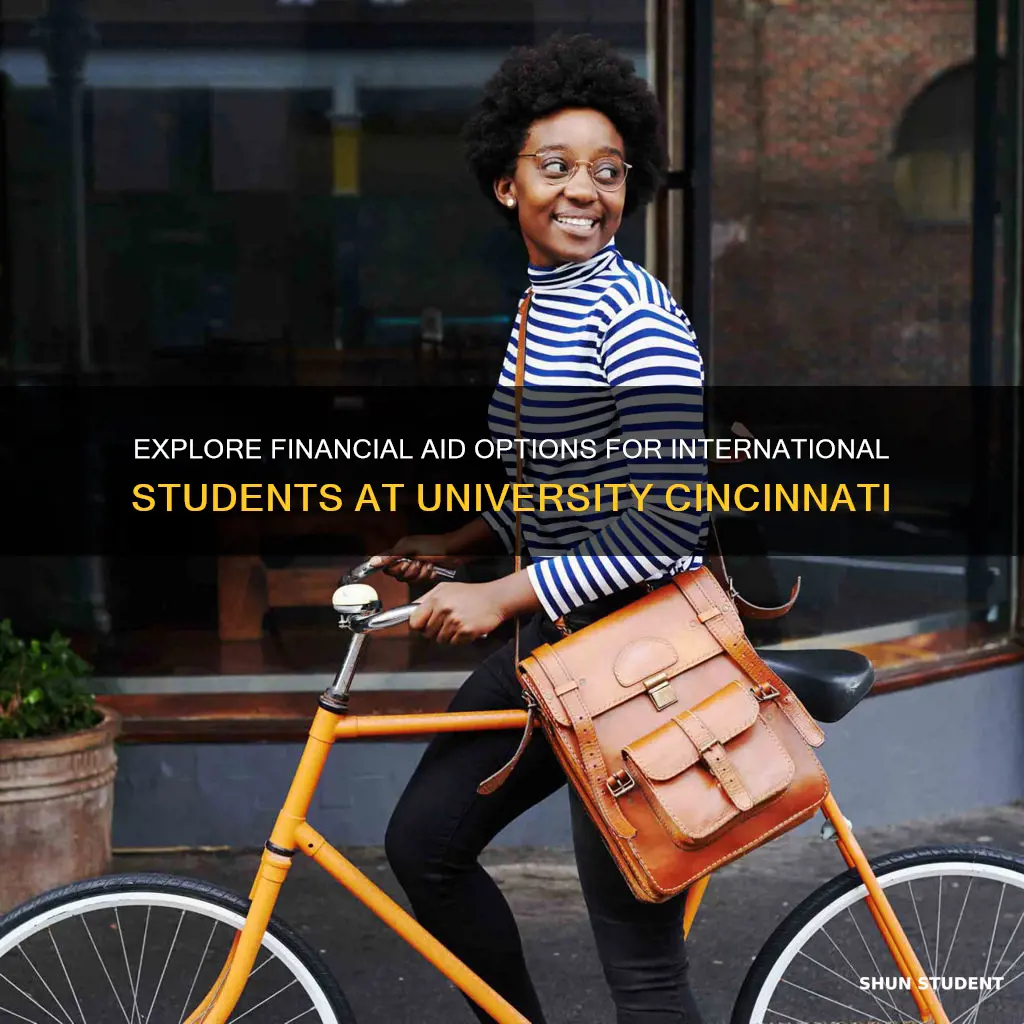 does university of cincinnati give financial aid for international students