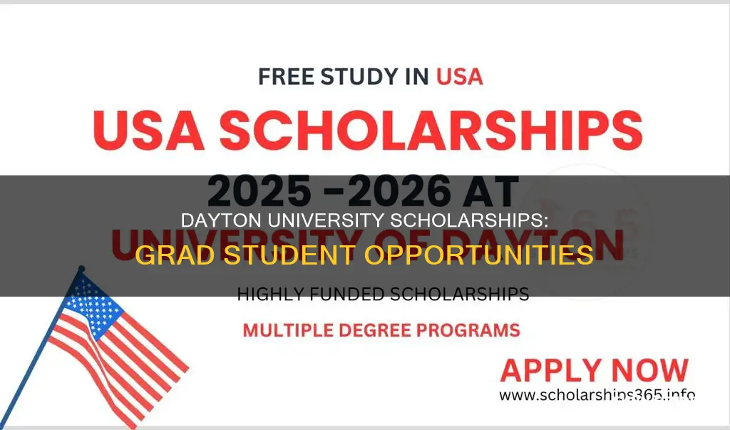 does university of dayton provide scholarship for graduate student