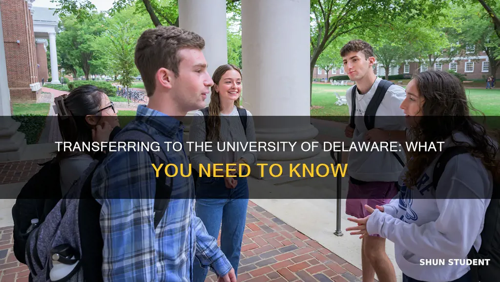 does university of delaware accept transfer students