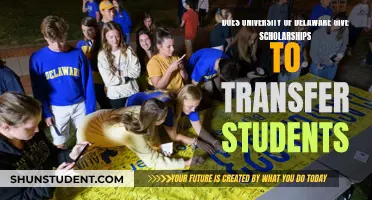 Transfer Student Scholarships at the University of Delaware