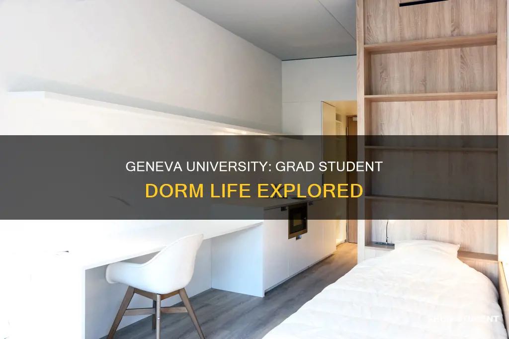 does university of geneva have graduate student dorms