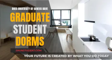 Geneva University: Grad Student Dorm Options