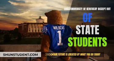 Out-of-State Students: University of Kentucky's Admissions Policy Explained