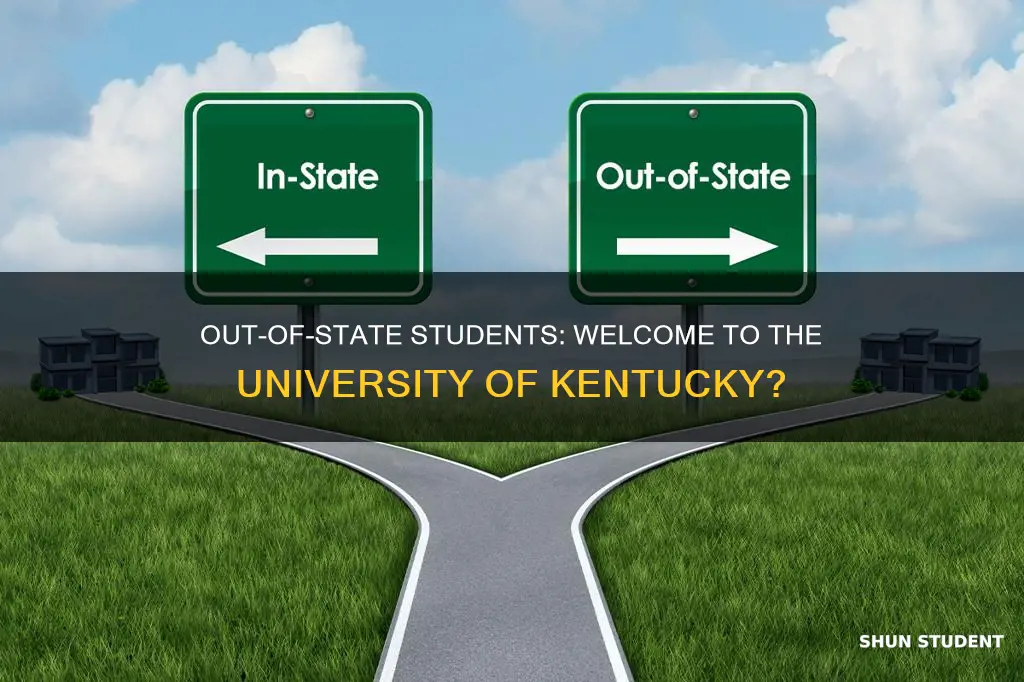 does university of kentucky accept out of state students