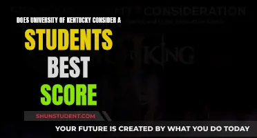 UKentucky: Best Scores Count for Admissions