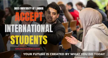 University of London: Open to International Students?
