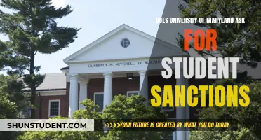 Maryland University's Student Sanction Policy: What You Need to Know