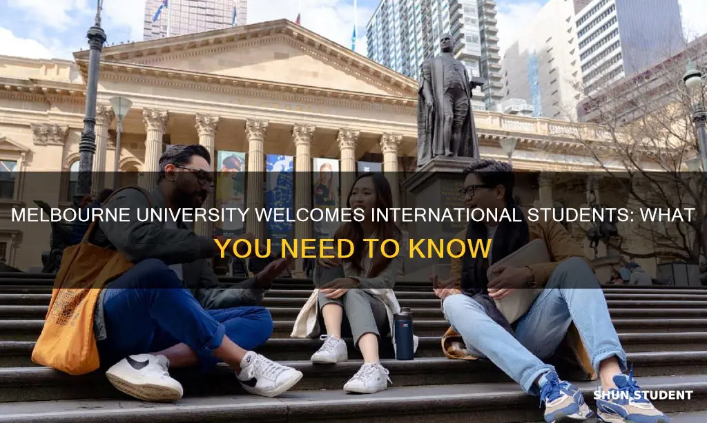 does university of melbourne accept international students