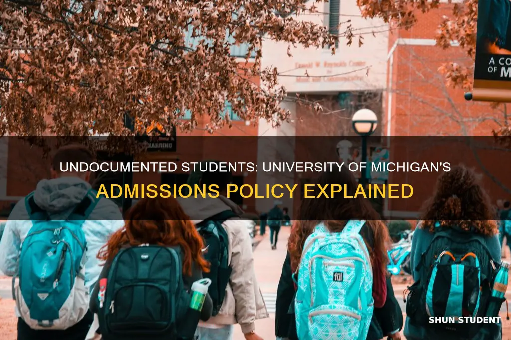 does university of michigan accept undocumented students