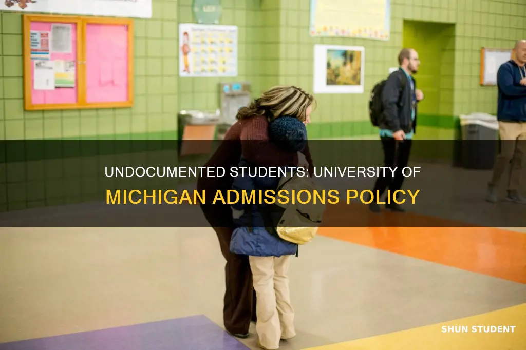 does university of michigan accept undocumented students