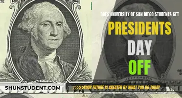 Do University of San Diego Students Get Presidents' Day Off?