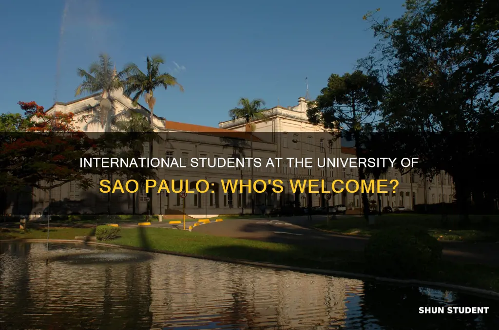 does university of sao paulo take international students