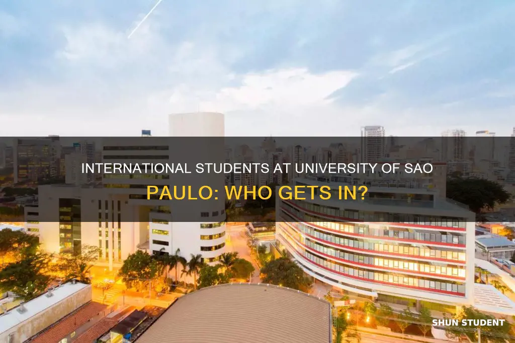 does university of sao paulo take international students